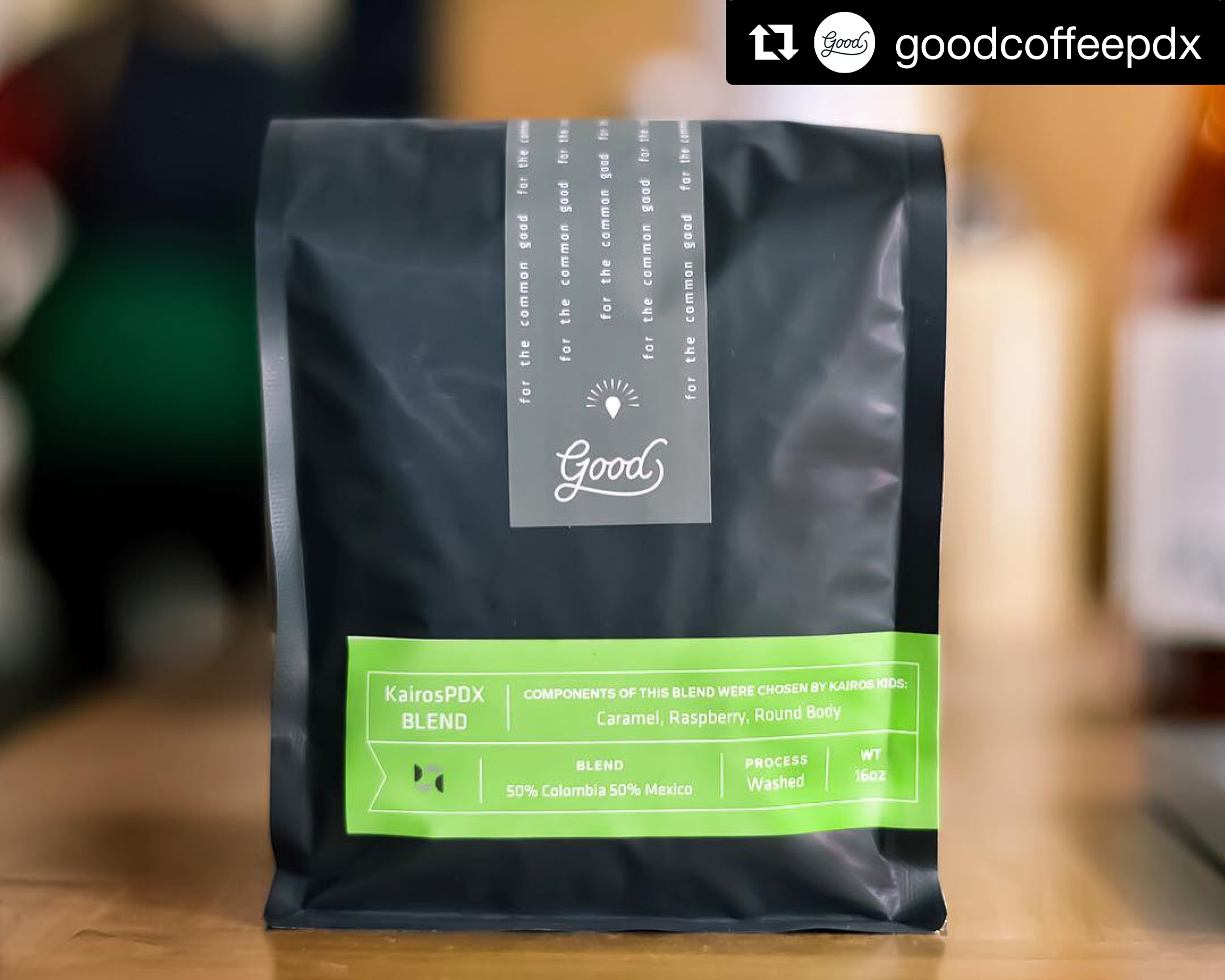 GOOD Coffee Launch bag