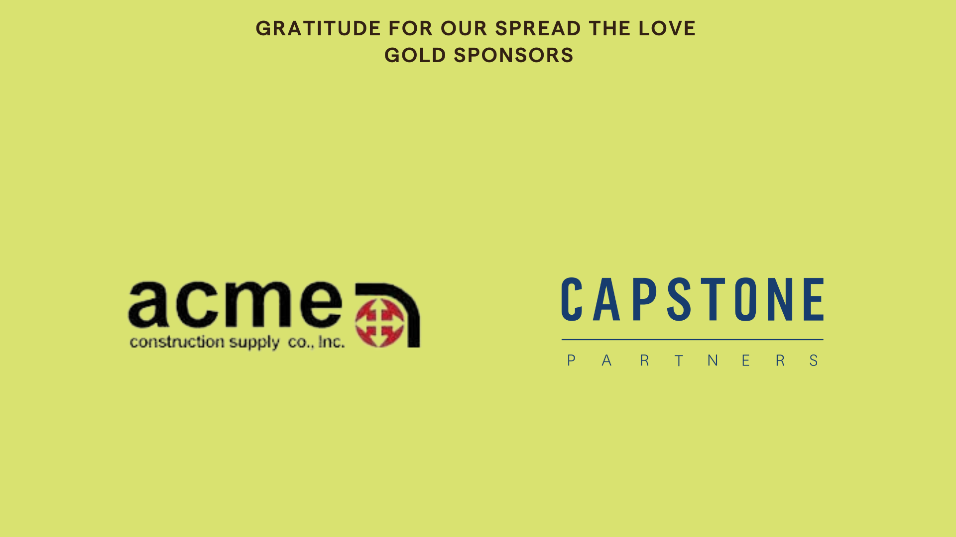 ACME and CAPSTONE logo